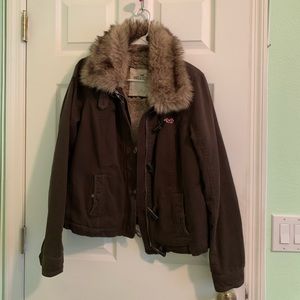 Hollister winter coat